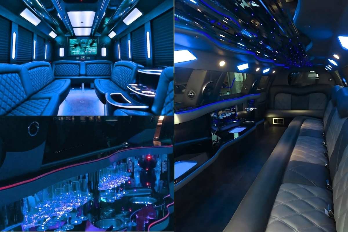Step Inside Our Luxury Limousines and Woodbridge Party Buses
