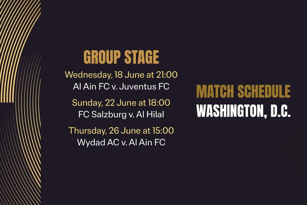 Match Schedule Washington_ D.C