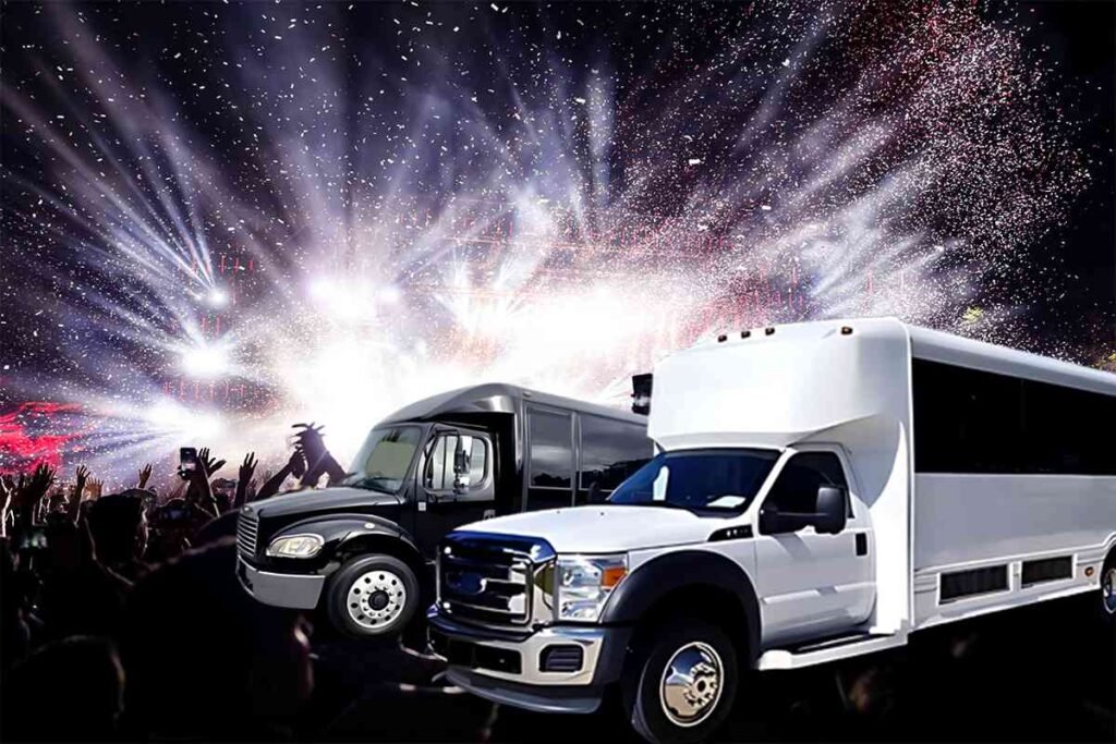 Party Bus Rentals for Concerts