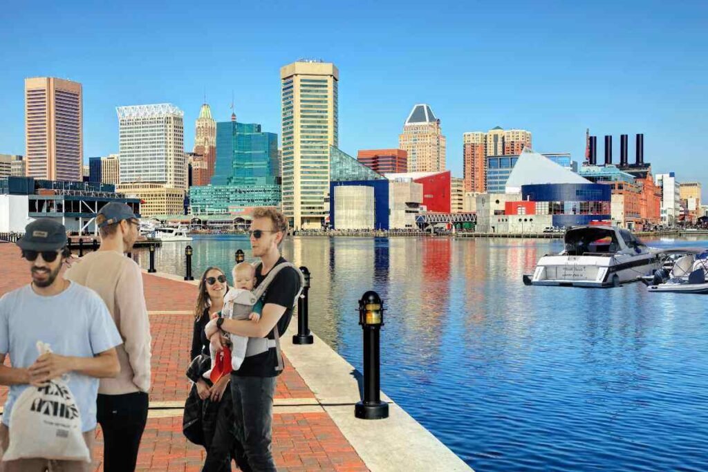 inner harbor a water front