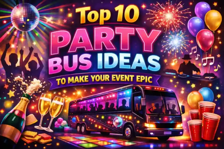 Top 10 Party Bus Ideas to Make Your Event Epic