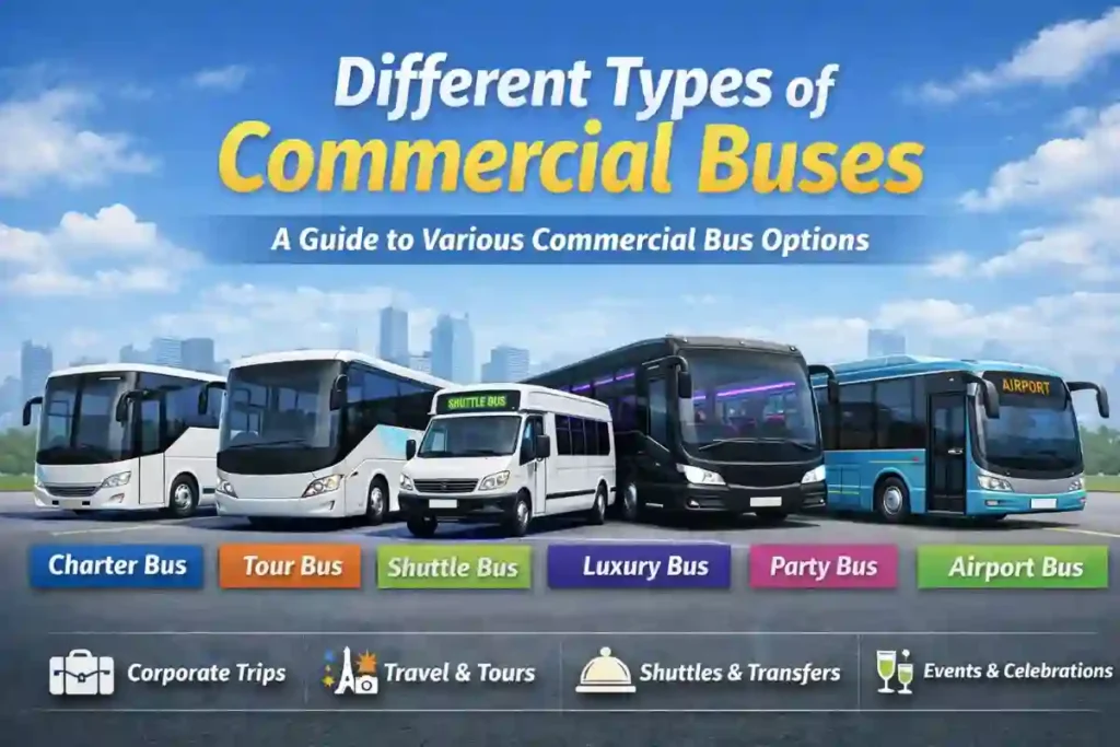 Different Types of Commercial Buses