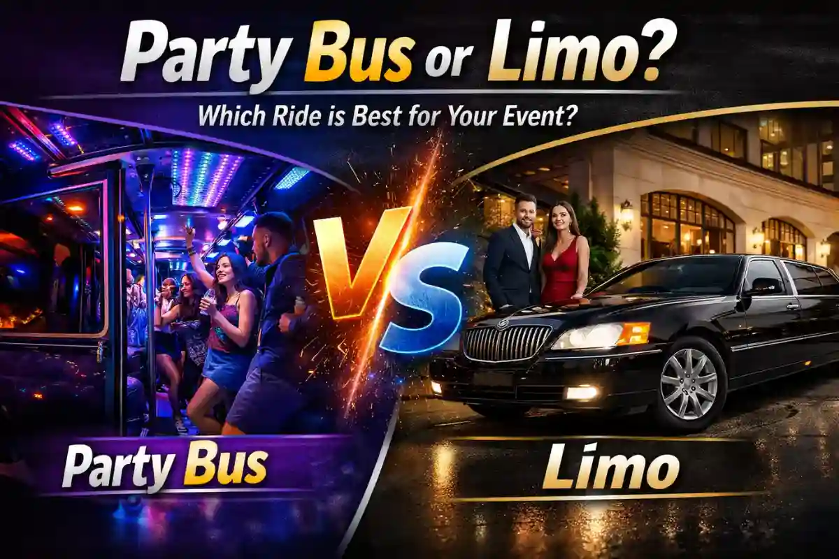 Party Bus or Limo | Which Ride is Best for Your Event?