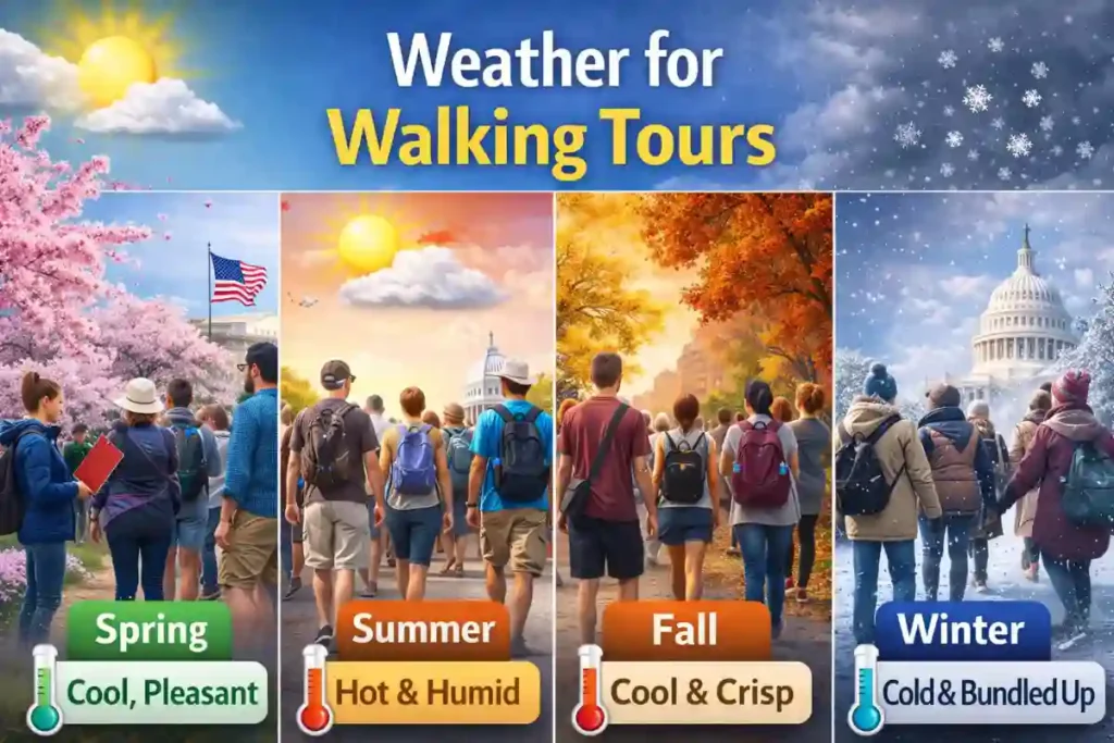 Weather for Walking Tours