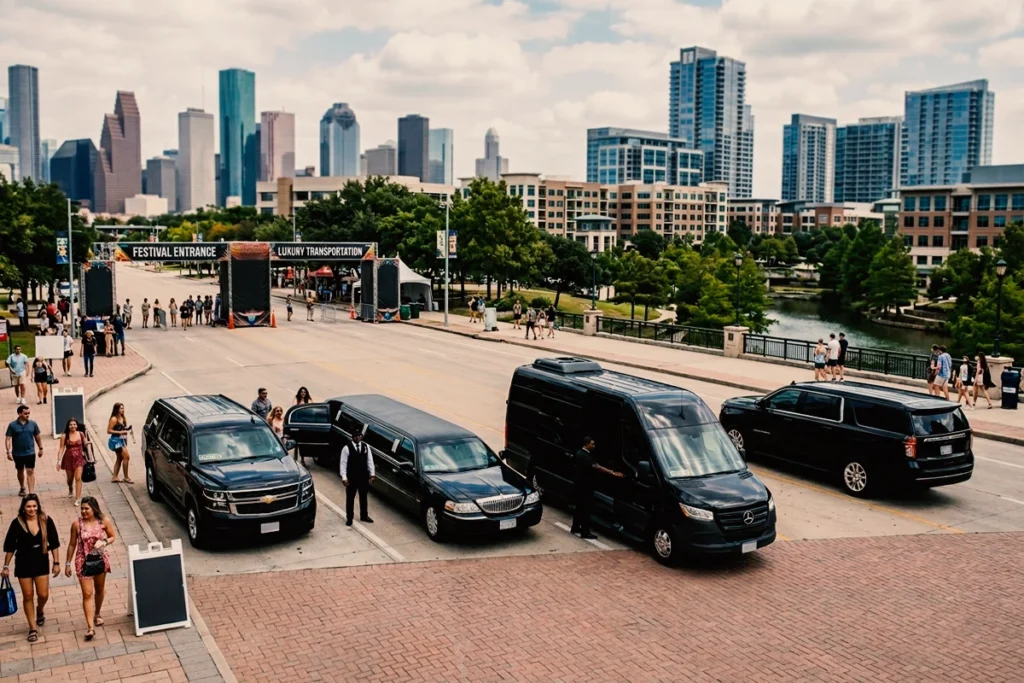 Best Ride-Sharing Options for Large Groups to Festivals