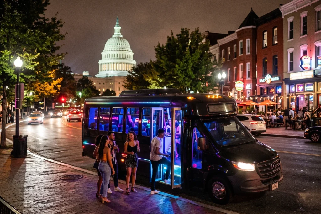 How Do You Book a Bar Hopping Party Bus in Washington DC_