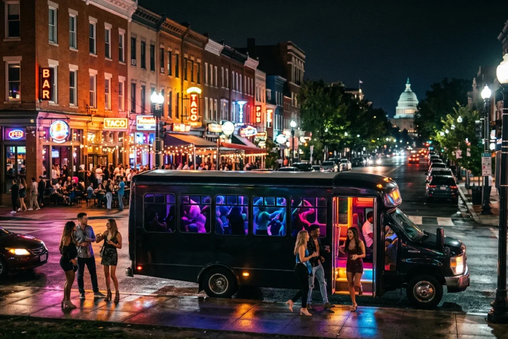 Why Book a Bar Hopping Party Bus in DC_