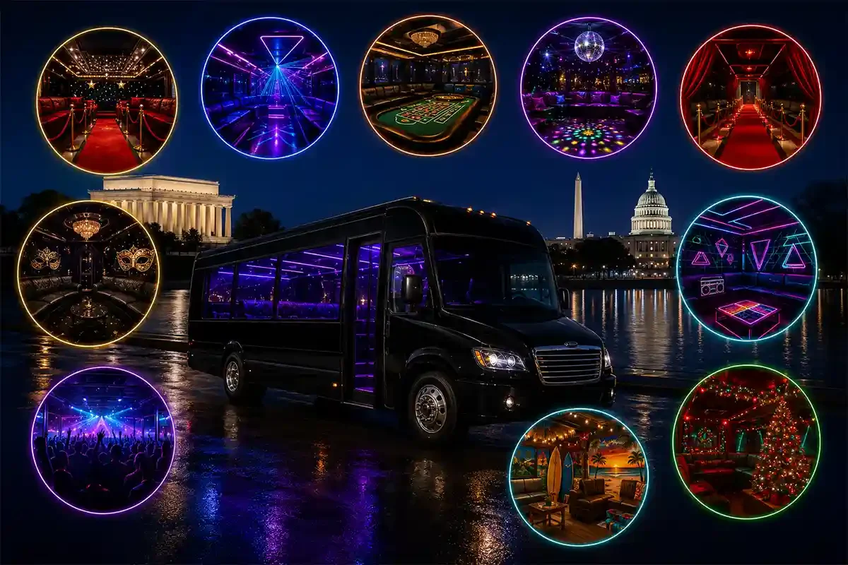 how much is a party bus per hour?